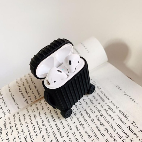 NEW Cute Suitcase Airpods Silicone Case - Picture 6 of 6